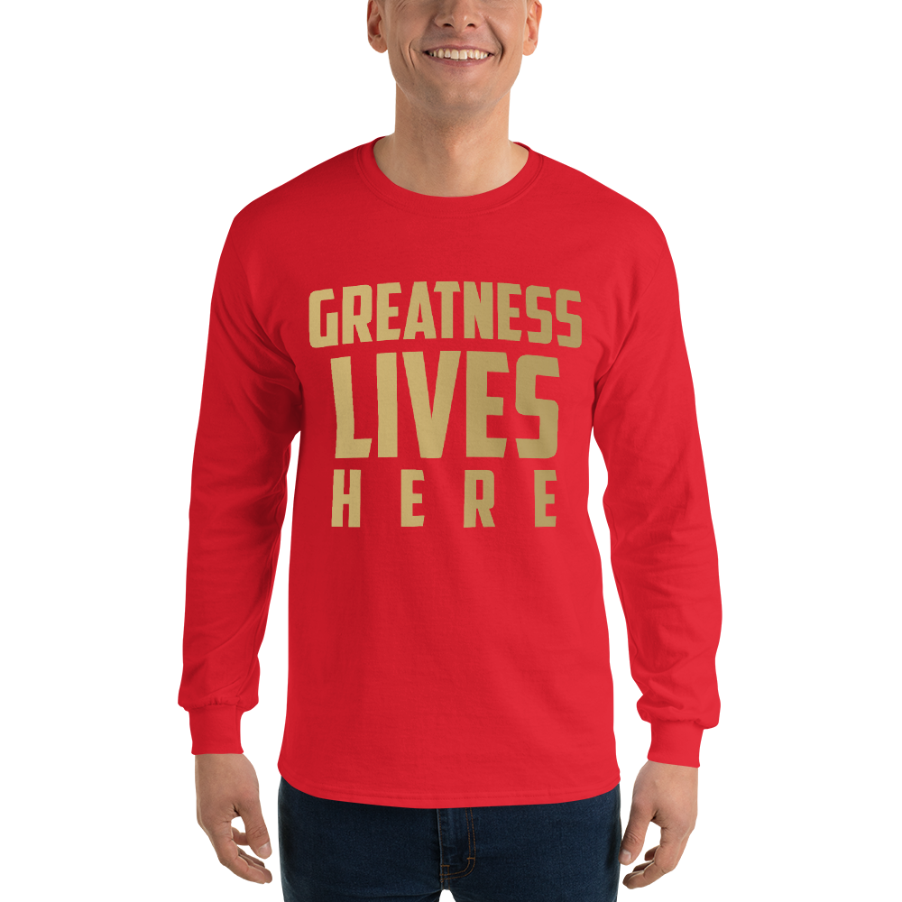 Original Greatness Lives Here Long Sleeve T-Shirt